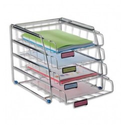 ALBA Set de 4 corbeilles à...